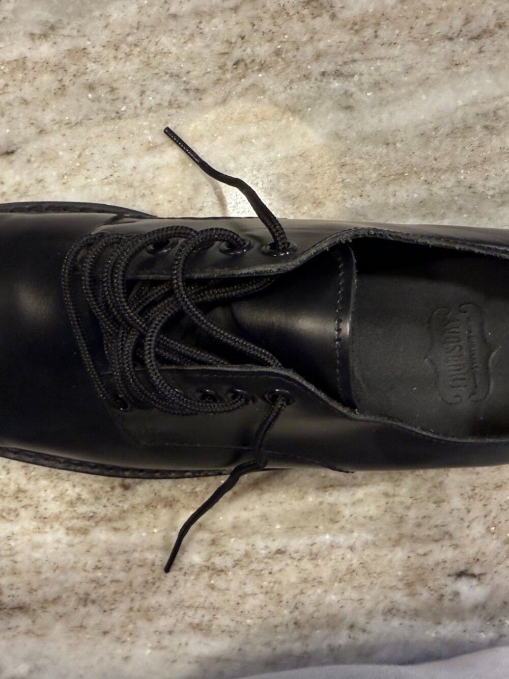 Thursday Boots Mens Renegade Derby Shoes in Black Size 9.5
